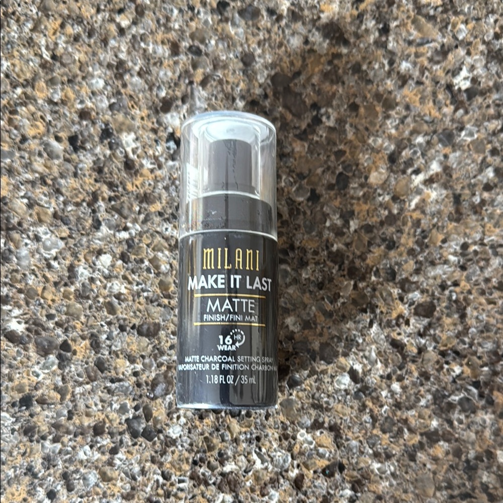 NEW Milani Black Setting Spray Matte Charcoal #903
